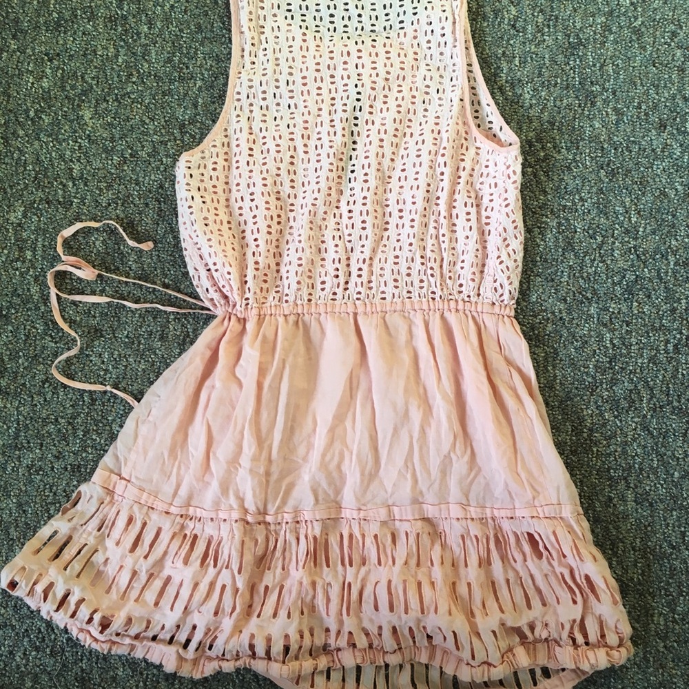 Rebecca Taylor Pink Button-front Dress - Picture 3 of 3